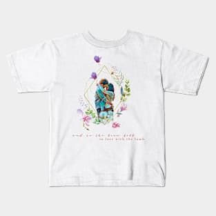 Lion and lamb Kids T-Shirt